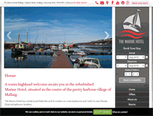 Tablet Screenshot of marinemallaig.co.uk